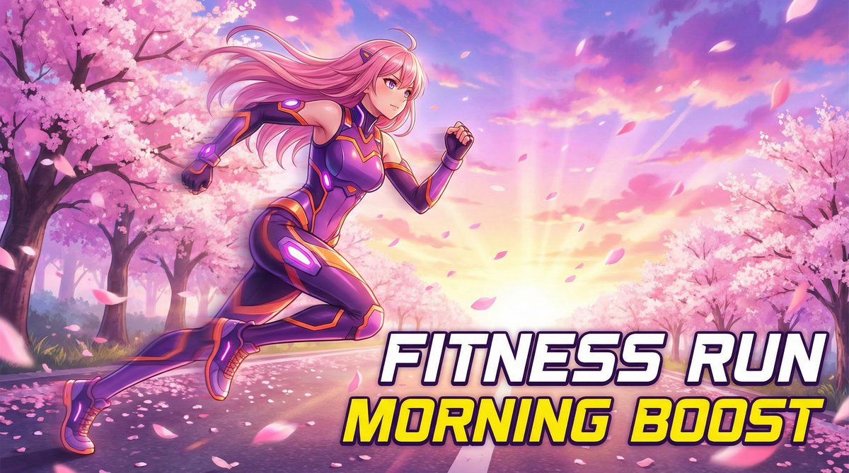 同人动漫健身跑步视频教程