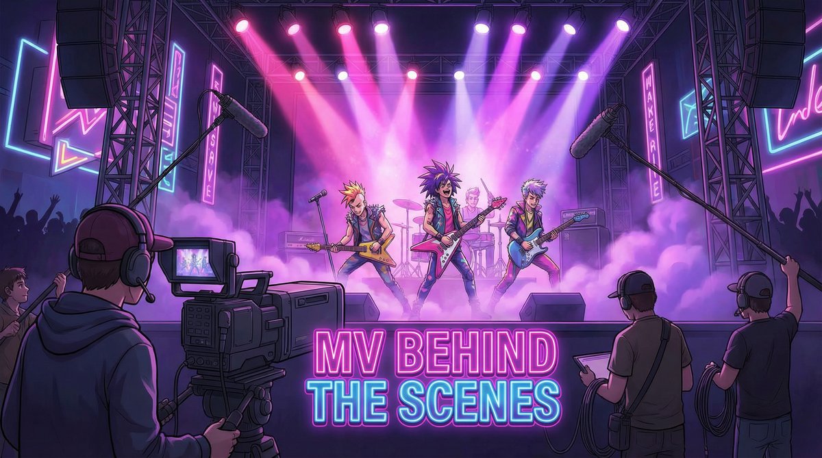 同人动漫 MV拍摄幕后花絮视频