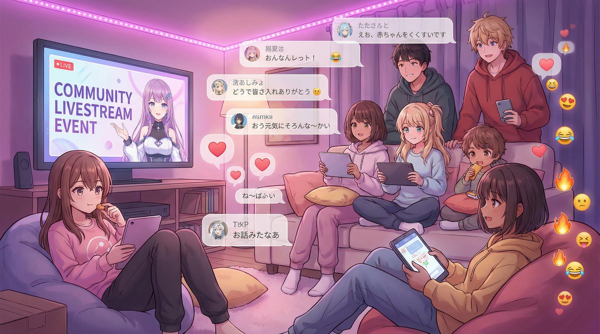 同人动漫社区直播视频